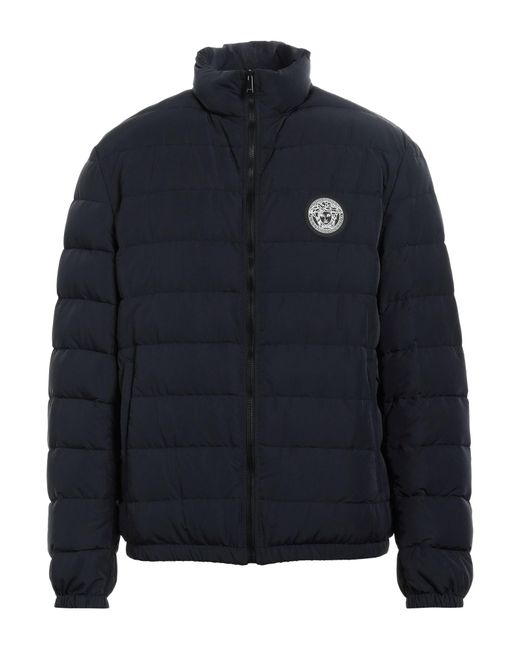 Versace Blue Down Jacket for men