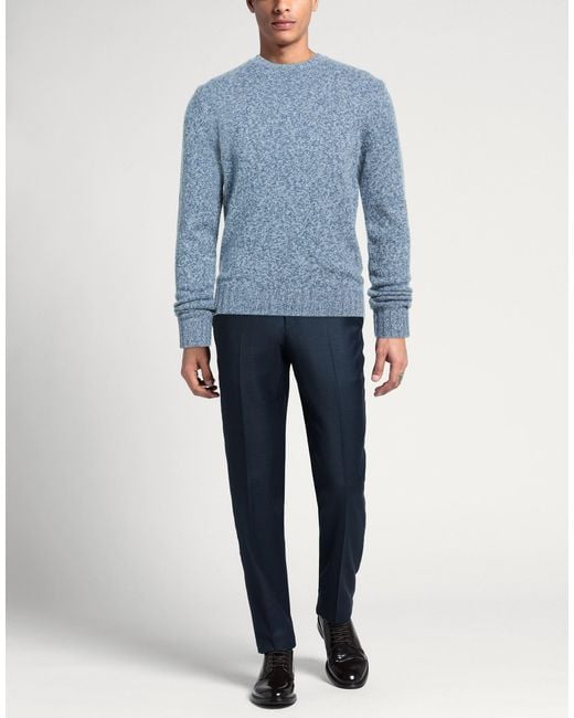 FILIPPO DE LAURENTIIS Blue Jumper for men