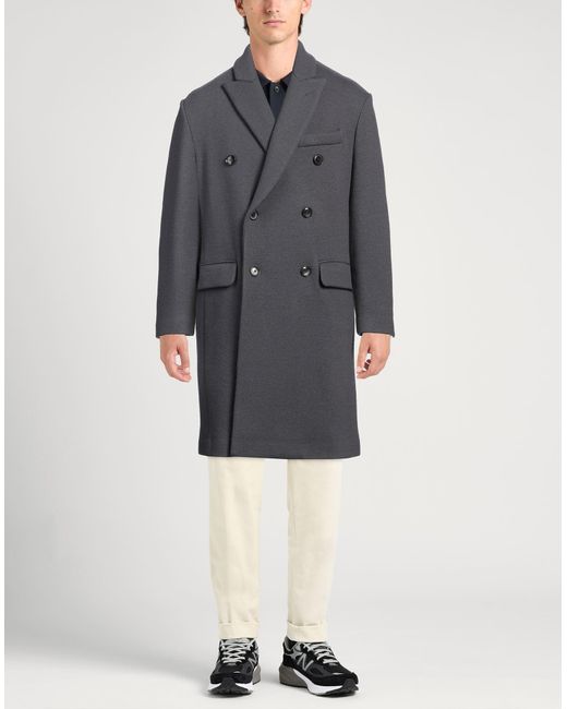 Barena Gray Coat Virgin Wool, Polyamide for men