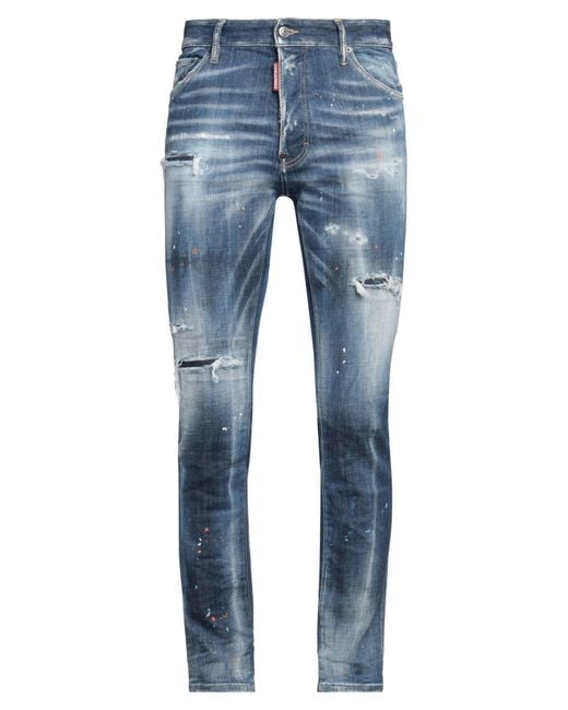 Pantaloni Jeans di DSquared² in Blue da Uomo