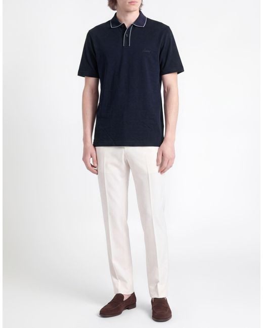 Brioni Blue Polo Shirt for men
