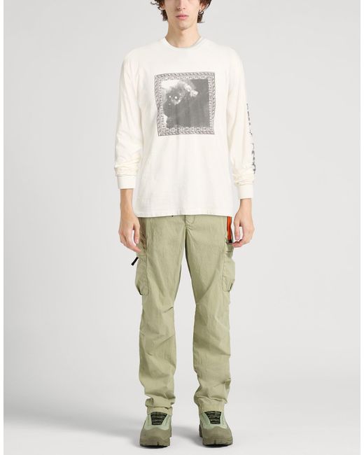 Aries White T-Shirt for men