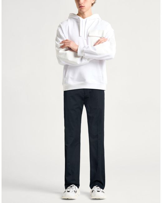 McQueen Blue Midnight Pants Cotton for men