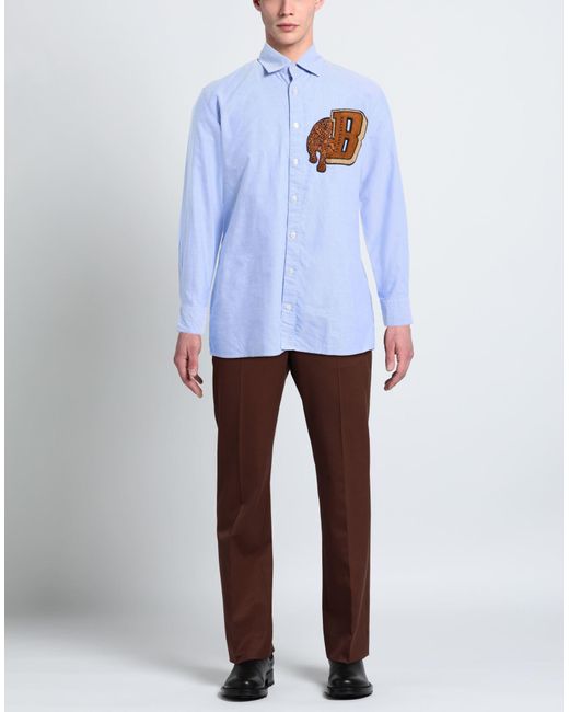 Camisa Baldessarini de hombre de color Blue