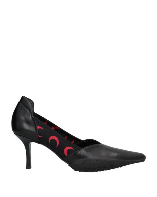 MARINE SERRE Black Pumps