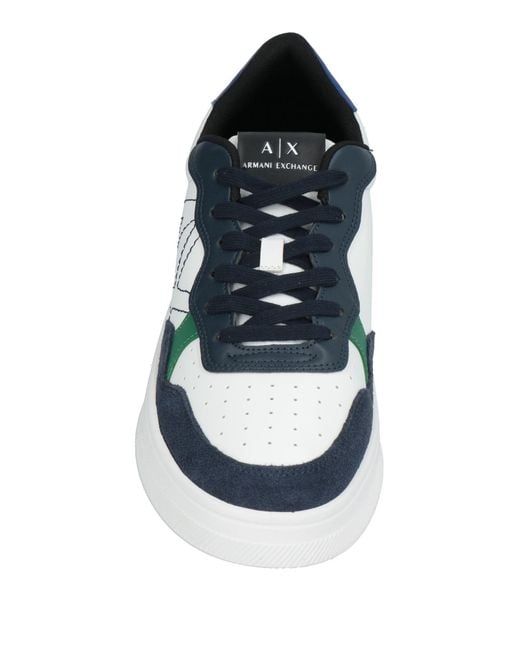 ARMANI EXCHANGE Blue Trainers for men