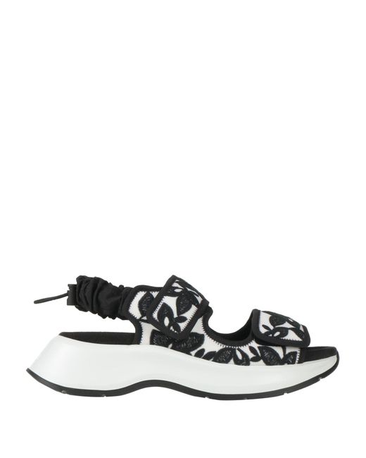 Hogan White Sandale