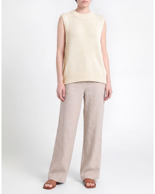 Pullover Roberto Collina de color Natural