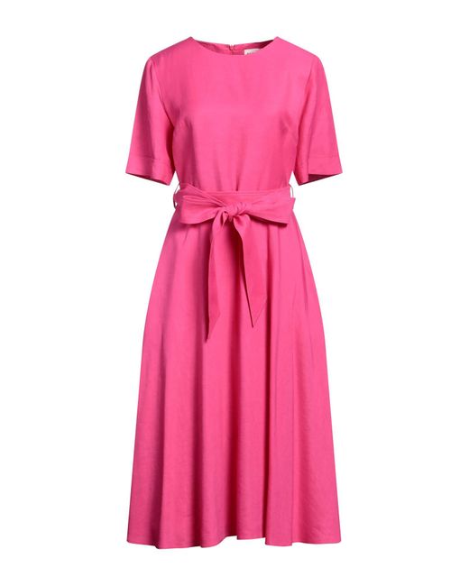 Vestito Midi di P.A.R.O.S.H. in Pink