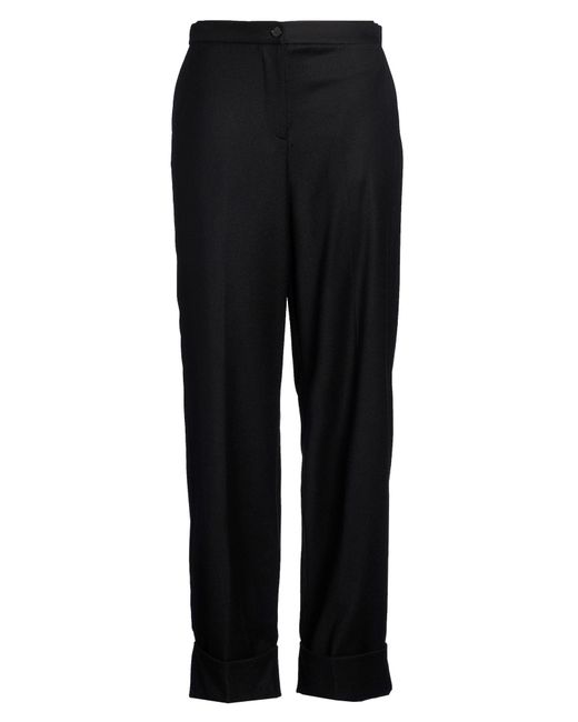 Lardini Black Pants Polyester