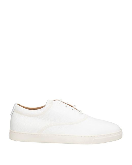 Giorgio Armani White Trainers for men