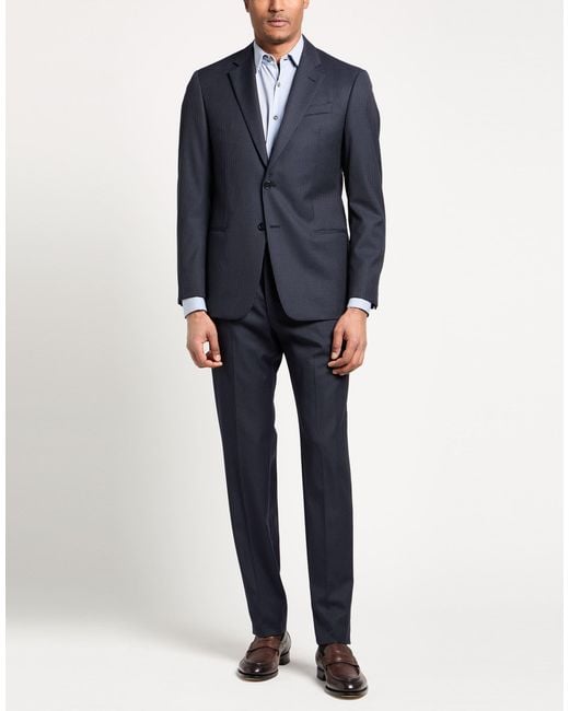 Emporio Armani Blue Suit for men