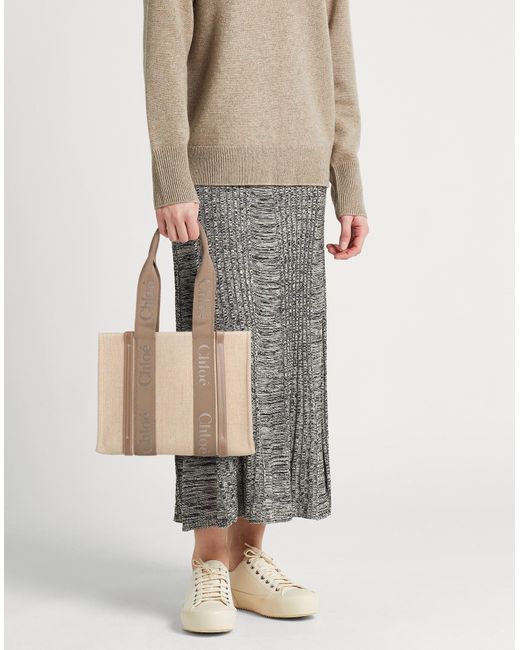 Chloé Natural Schultertasche