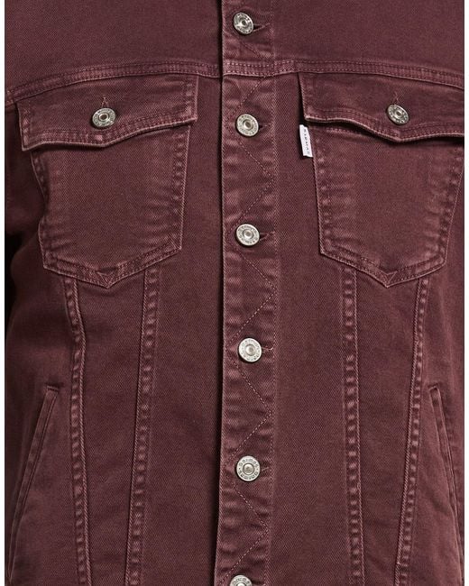 BARMAS Purple Denim Outerwear for men
