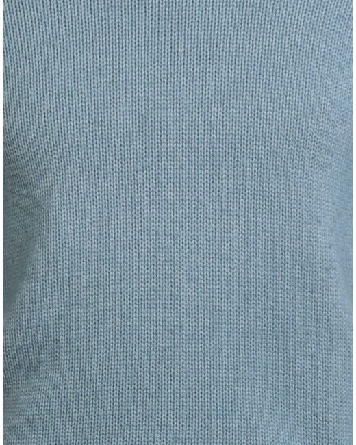 FILIPPO DE LAURENTIIS Blue Turtleneck for men