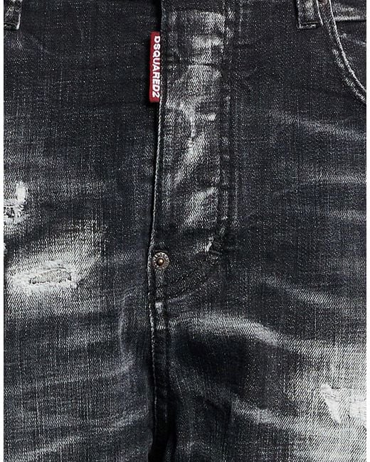 DSquared² Gray Jeans Cotton, Elastane