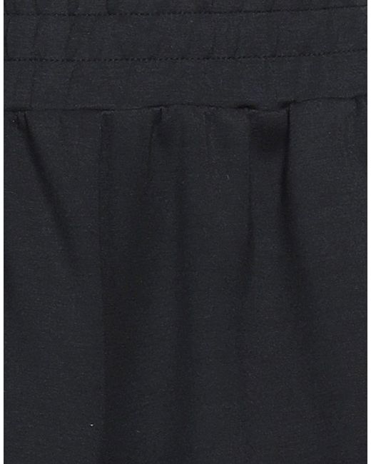 EA7 Black Shorts & Bermuda Shorts Polyester, Modal, Elastane