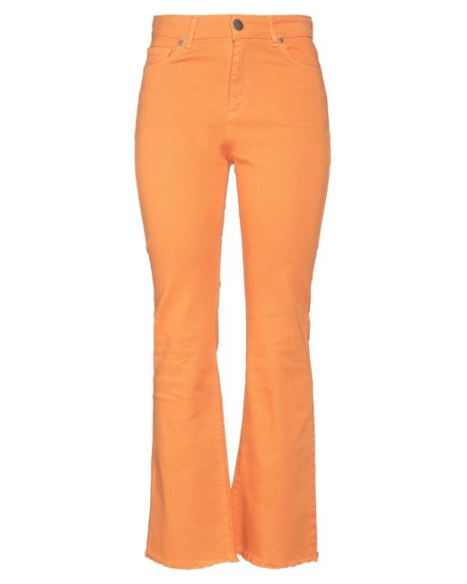 FEDERICA TOSI Orange Pants