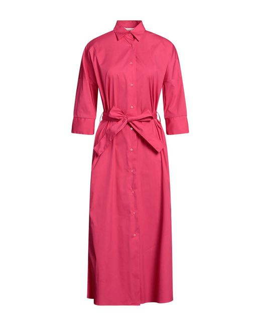 Xacus Pink Midi Dress
