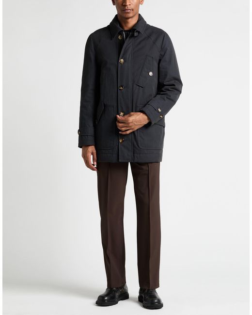 Brunello Cucinelli Black Jacket Cotton, Polyamide for men