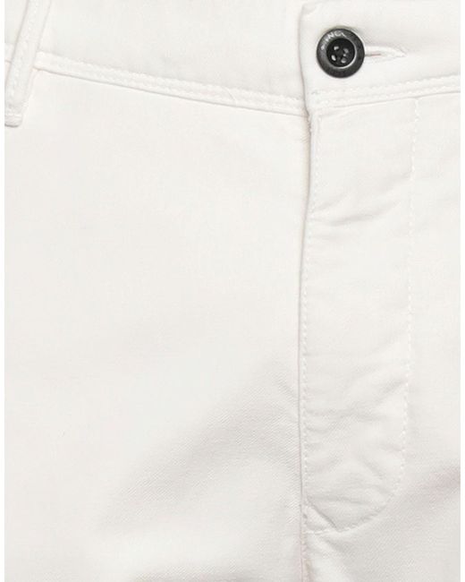 Incotex White Trouser for men