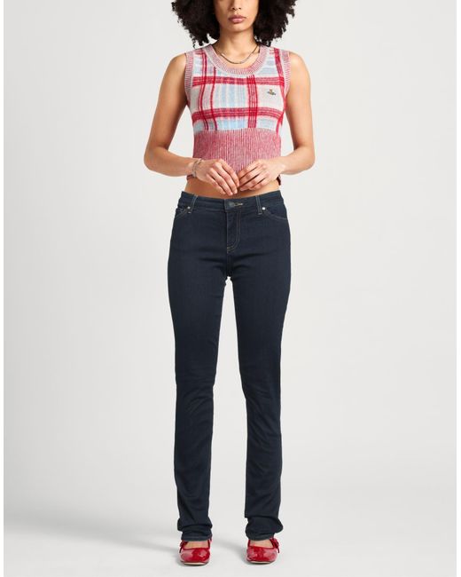 ARMANI EXCHANGE Blue Jeans Cotton, Polyester, Elastane