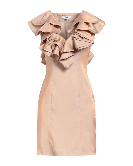 Jijil Natural Mini Dress
