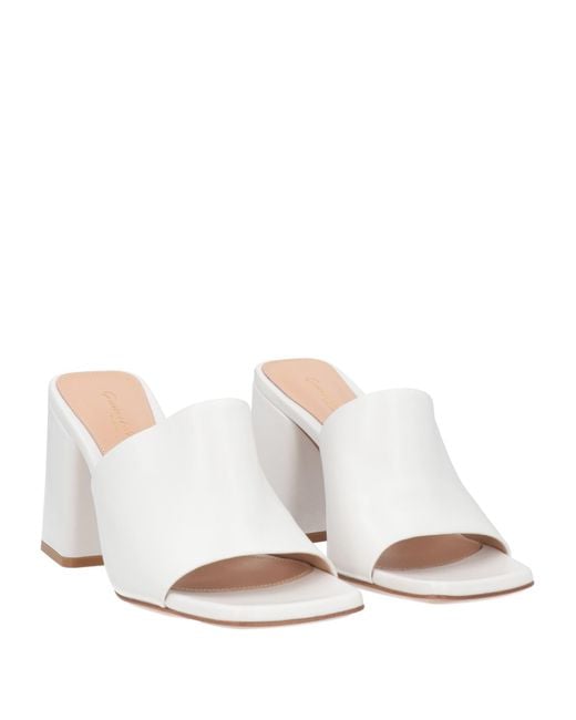 Gianvito Rossi White Sandals