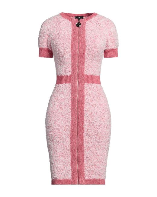 Elisabetta Franchi Pink Mini Dress