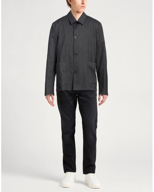 Paul Smith Gray Jacket Cotton, Elastane for men