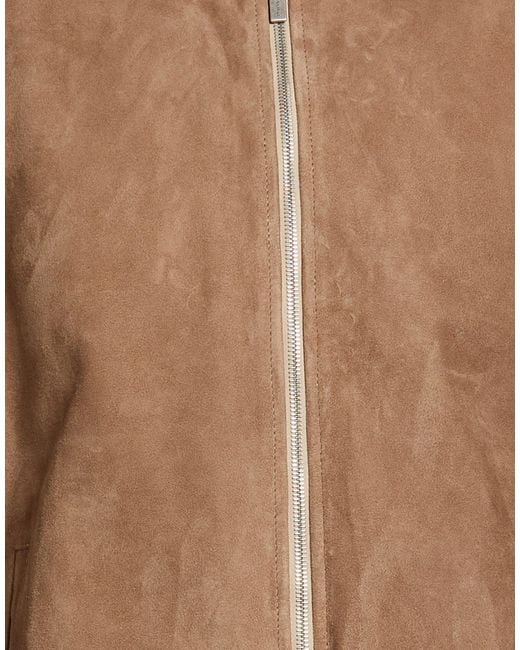 Boglioli Brown Jacket Leather for men