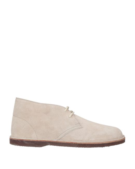Brunello Cucinelli Natural Ankle Boots for men