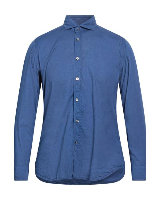 Guglielminotti Blue Shirts for men