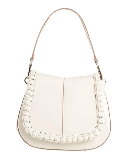 Gianni Chiarini White Handbag Leather