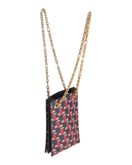 Lanvin White Midnight Shoulder Bag Calfskin, Brass