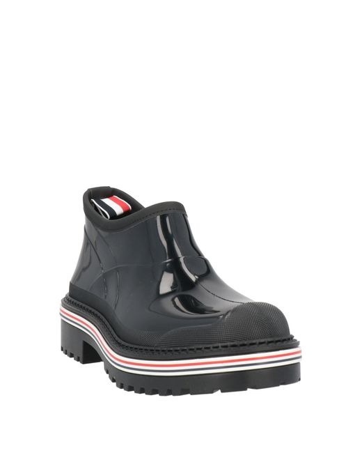 Thom Browne Black Ankle Boots for men