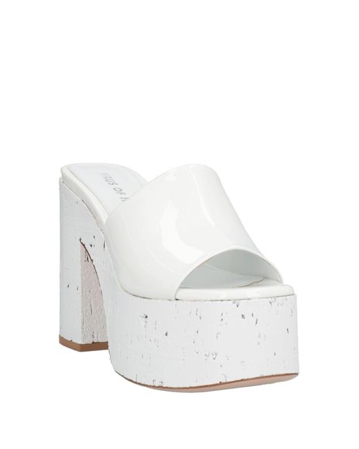 HAUS OF HONEY White Sandals