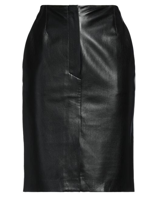 Nanushka Black Mini Skirt