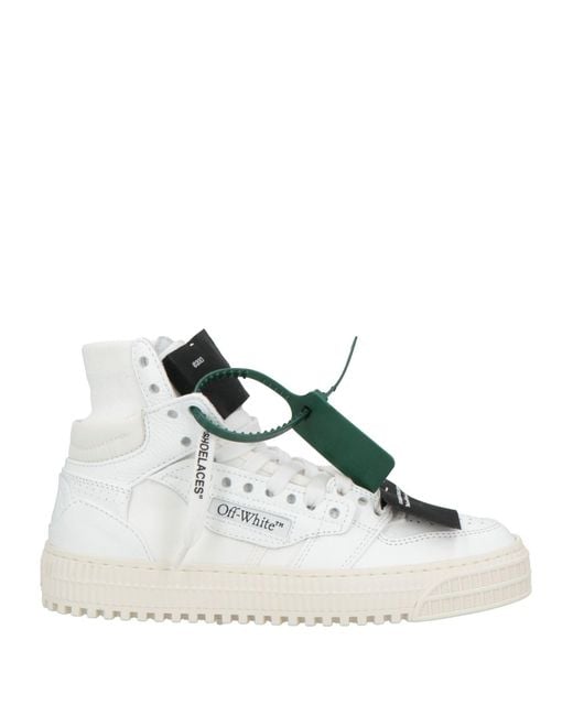 Off-White c/o Virgil Abloh Women's White Sneakers Leather, Textile