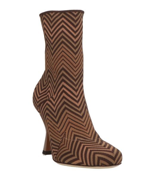 Missoni Brown Ankle Boots
