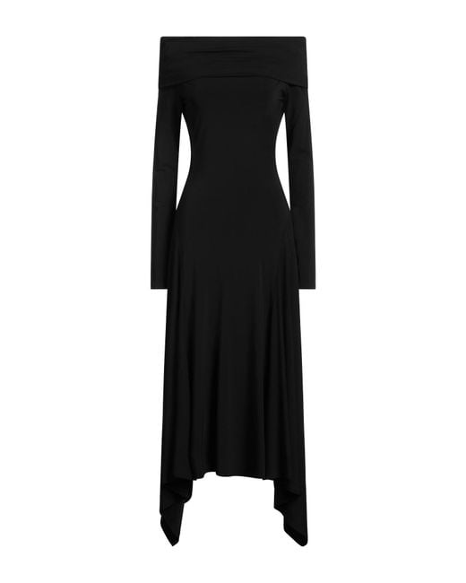 Max Mara Black Midi Dress