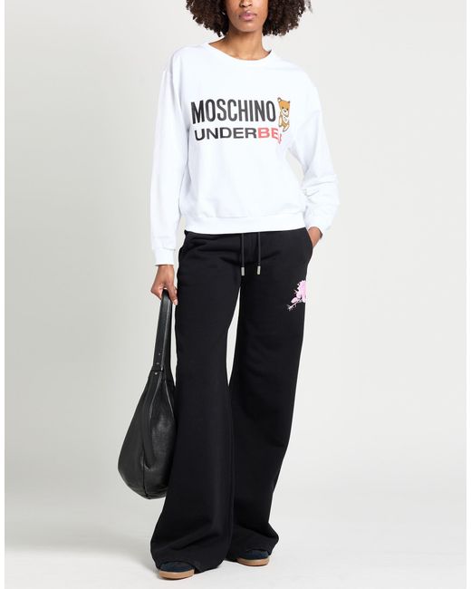Moschino White Sweatshirt
