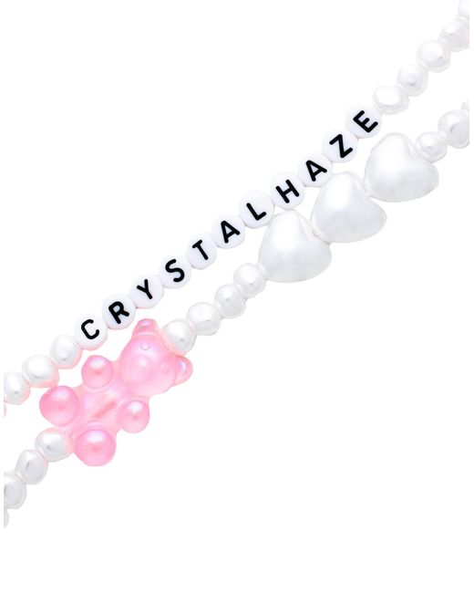 Crystal Haze Jewelry White Hi-Tech Accessory Enamel, Resin