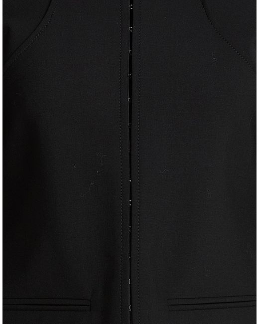Courreges Black Jacket Polyester, Wool, Elastane, Polyamide