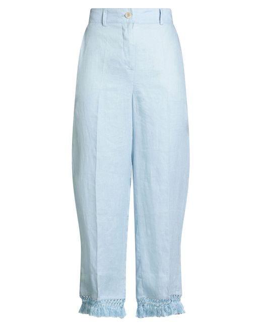 Pantalone di Nineteen Seventy in Blu Lyst