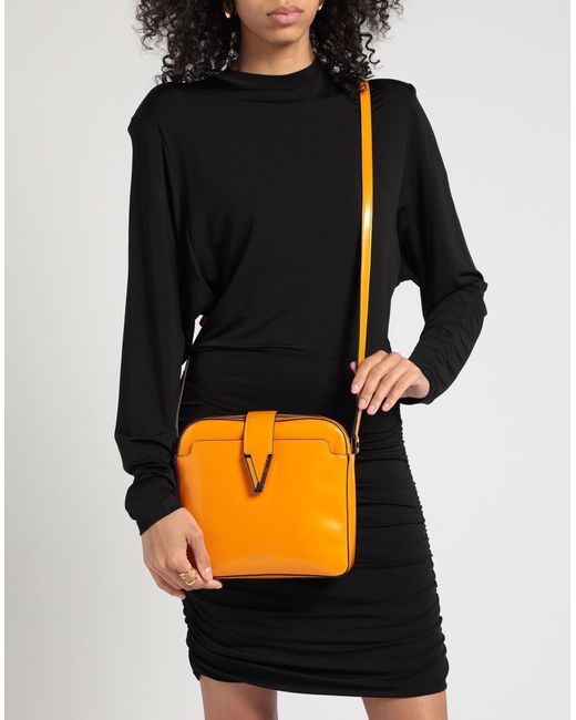 Versace Orange Cross-body Bag