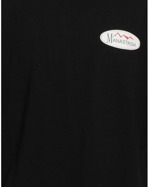 Camiseta Manastash de hombre de color Black