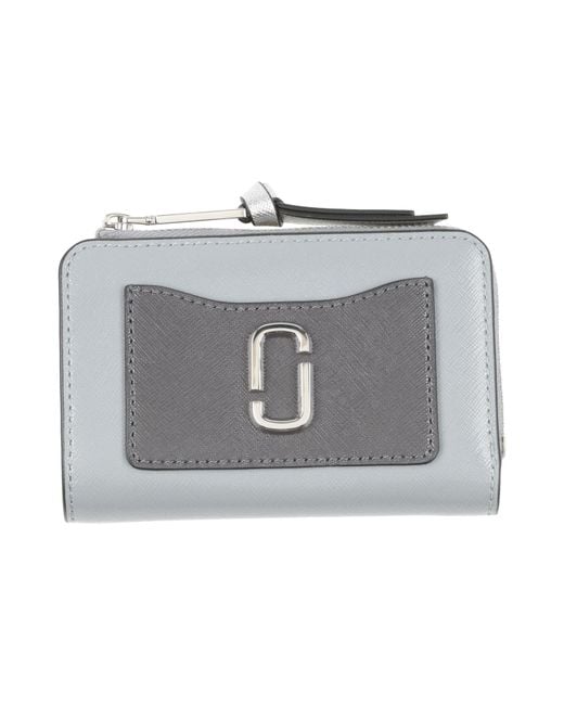 Marc Jacobs Gray Wallet Cow Leather