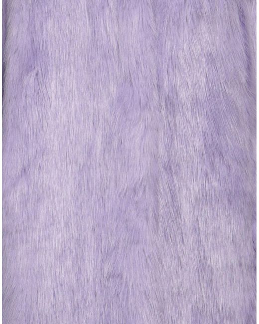 Borreguito y pelo ecológico Alabama Muse de color Purple