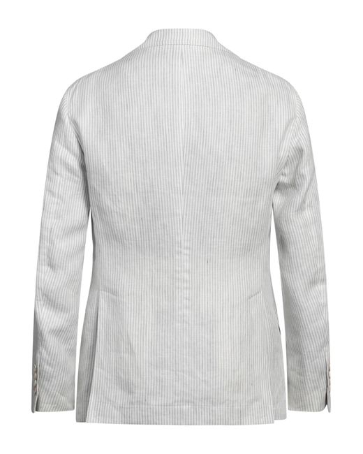 Brunello Cucinelli Gray Blazer for men